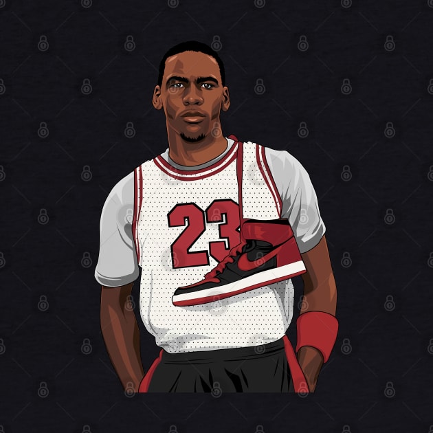 BASKETBALLART - CLASSIC JORDAN by JORDAN-ART23